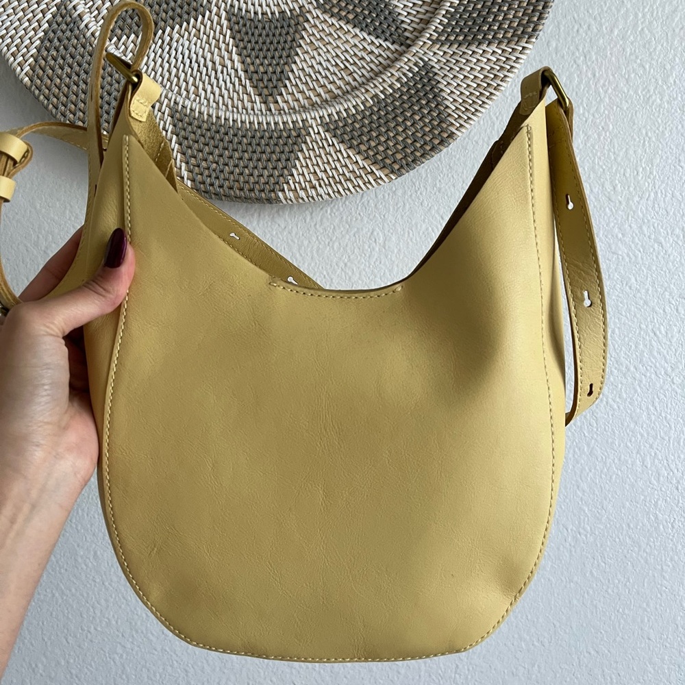 Madewell Butter Yellow shoulder bag/Crossbody